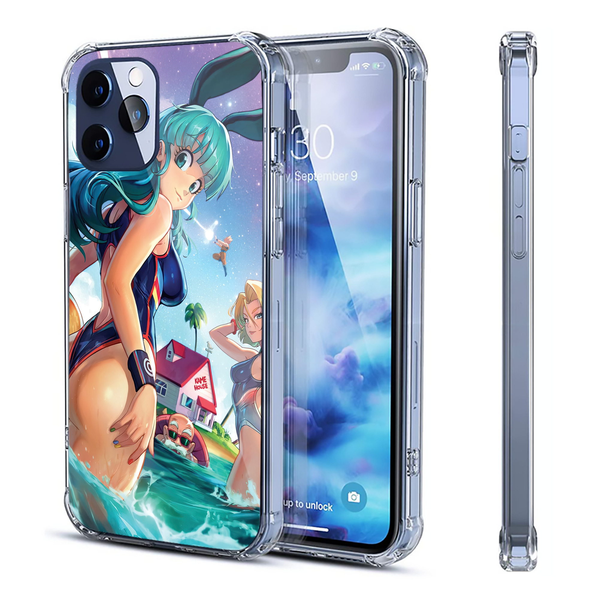 （画像用） ドラゴンボール DRAGON BALL 【iPhone 12シリーズ対応】透明スマホケース（クリアソフトケース）